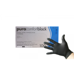 Rękawice nitrylowe PURA COMFORT Black