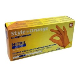 Rękawice nitrylowe Style Orange S
